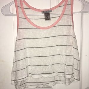 Cute striped crop top